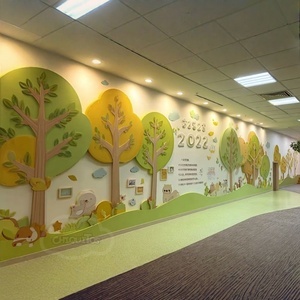 Decoración <span class=keywords><strong>de</strong></span> Pared para Jardín <span class=keywords><strong>de</strong></span> Niños Chiquitos, Diseño <span class=keywords><strong>de</strong></span> Pasillo, Decoración <span class=keywords><strong>de</strong></span> Área <span class=keywords><strong>de</strong></span> Lectura, Imagen <span class=keywords><strong>de</strong></span> <span class=keywords><strong>Maestra</strong></span>, Tema Educativo, Decoración <span class=keywords><strong>de</strong></span> Dormitorio Escolar - Product Image 2