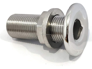 Conexiones de Plomería para Barcos y Yates de Acero Inoxidable 316, Duraderas, de 1-2 Pulgadas, Tipo Combo Thru-Hull - Product Image 3
