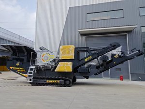 MONDE 150-200 tph Kapazität verfolgt mobile Stein zerkleinerung maschine Backen brecher anlage in China - Product Image 2