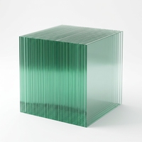 Plaques de verre intercalaire transparentes 6mm 8mm 10mm 12mm, verre trempé pour murs-rideaux industriels, taille personnalisée