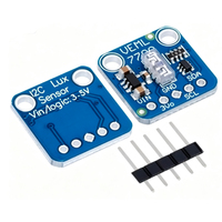 Módulo de Sensor de Luz Ambiental VEML7700, Sensor de Medición de Luz de 120k Lux, Placa de Sensor de 3.3V 5V con Interfaz I2C IIC para Arduino Rspi