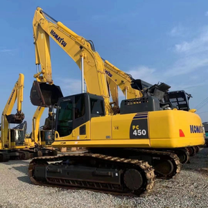 ผู้จัดจำหน่ายมืออาชีพ รถขุดตีนตะขาบ Komatsu PC450-7 มือสอง ขนาด 45 ตัน พร้อมมอเตอร์เกียร์บ็อกซ์ ความเสถียรสูง ความจุบุ้งกี๋ 2.1 เมตร กำลัง 259 กิโลวัตต์ - Product Image 5