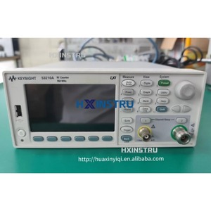 เครื่องวัดความถี่วิทยุ Keysight 53210A: ความถี่พื้นฐาน 350 เมกะเฮิรตซ์, ความเร็วในการอ่านสูงสุด 75k ค่า/วินาที, ความละเอียด 12 หลัก พร้อมพอร์ต USB และ LAN - Product Image 1