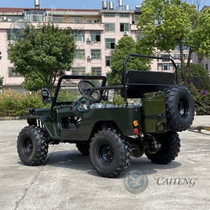 Caiteng - Mini <span class=keywords><strong>Jeep</strong></span> de 2 Plazas de Alta Velocidad para Carretera, 110cc, 125cc, 150cc, Gasolina/Eléctrico, 4 Ruedas, Transmisión Automática, Auto para Niños - Product Image 2