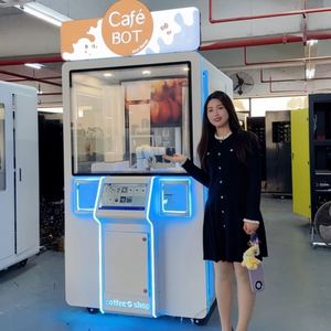 เครื่องชงกาแฟลาเต้อัตโนมัติอัจฉริยะพร้อมแขนหุ่นยนต์ - ผู้ผลิตเครื่องจำหน่ายสินค้าอัตโนมัติ - Product Image 3