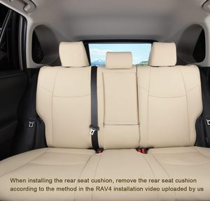 Bộ bọc ghế da ô tô tùy chỉnh cho Toyota <span class=keywords><strong>RAV4</strong></span> 2019-2024, chống thấm nước, phụ kiện bảo vệ ghế xe - Product Image 3