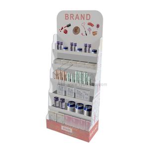 Supports d'affichage personnalisés de supplément de bouteille de vitamine pour les pharmacies de pharmacie, présentoir de pharmacie de détail de magasin de médecine de carton - Product Image 2