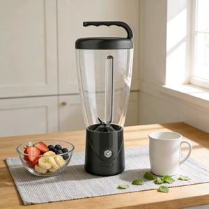 Blender portable rechargeable par USB 1000ML - Mixeur sans fil compact pour smoothies, milkshakes et voyages - Product Image 1