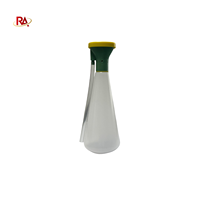 RA Hha-xyp01 Flacon en plastique transparent portable pour lavage oculaire d'urgence 300 ml