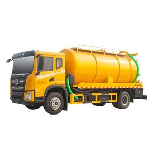 China Dongfeng Manual Diesel Euro 3 150-250HP High Pressure Cleaning Suction Truck 15000L Tank Pipeline & Sewer Dredging - Product Image 1
