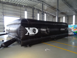 Trampolín de salto de estilo libre <span class=keywords><strong>para</strong></span> deporte extremo FMX <span class=keywords><strong>MTB</strong></span> BMX bicicleta de montaña cuadrada cojín plano inflable acrobacias salto airbag aterrizaje - Product Image 5