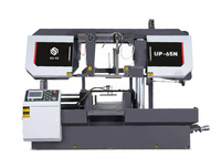 Scie à ruban CNC automatique 2024 avec nouvelle pompe de régulation de vitesse, moteur à engrenages, moteur, PLC, mécanique incluse, scie manuelle