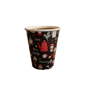 Nouveau gobelet en papier jetable écologique de 7 oz avec logo personnalisé imprimé, simple paroi, revêtement, impression flexographique pour vin et eau minérale - Product Image 1
