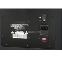 Moniteur de studio actif BX8D2 de 8 pouces avec entrées équilibrées et haut-parleurs anti-magnétiques pour les flux de travail audio professionnels