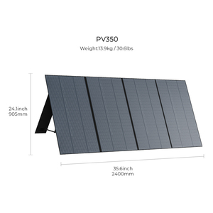 Chargeur solaire portable Bluetti Ip65 pliable et flexible 350w pour Jackery/Bluetti/Ecoflow PV350 350w solaire PV350 - Product Image 5