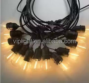 S14 LED Cadena de luces E27 Retro Edison Filamento Bombilla Decoración de Navidad <span class=keywords><strong>Patio</strong></span> Porche Luces <span class=keywords><strong>Guirnalda</strong></span> de luces Leds <span class=keywords><strong>para</strong></span> exteriores - Product Image 3