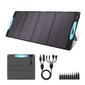 ชุดแผงโซลาร์เซลล์แบบพับได้ PERC ครึ่งเซลล์ ขนาด 50W 60W 100W 150W 200W แบบพกพา พร้อมเครื่องชาร์จพลังงานแสงอาทิตย์ 12V 18V - Product Image 2