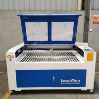 Machine de découpe et de gravure laser CO2 LaserMen 1390 100W 150W avec table en nid d'abeille ou en lame pour le bois, l'acrylique, le cuir, le MDF