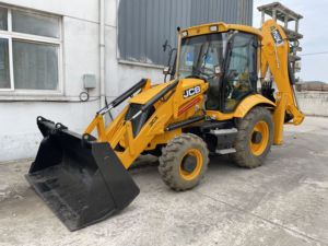 Cargadora de Ruedas <span class=keywords><strong>Mini</strong></span> 4x4 JCB 4CX 3CX 1CX 420F de <span class=keywords><strong>Segunda</strong></span> <span class=keywords><strong>Mano</strong></span>, Retroexcavadora 420 de Calidad <span class=keywords><strong>con</strong></span> Motor y Componentes Centrales de Bomba - Product Image 1