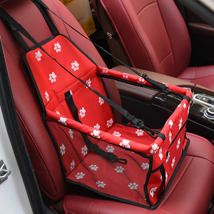 Modern Waterproof Nonslip Pet <strong>Car</strong> <strong>Seat</strong> <strong>Cover</strong> Luxury Square Dog Cat <strong>Carrier</strong> Durable Fiber Material Solid Print Backseat Hammock - Product Image 3