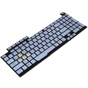Teclado Ruso G731 para Portátil <span class=keywords><strong>Asus</strong></span> ROG Strix G17 G731 <span class=keywords><strong>G731GU</strong></span> G731GW 0KN1-912BG11 0KNR0-661LBG00, Plateado - Product Image 5