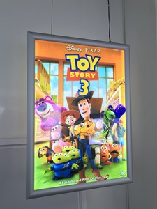 Double Side treo cửa sổ hiển thị quảng cáo trong nhà <span class=keywords><strong>LED</strong></span> <span class=keywords><strong>Light</strong></span> box với Snap khung - Product Image 5