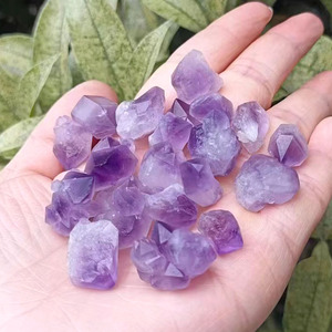 Natural Amethyst Raw Stone <b>Crystal</b> <b>Chips</b> Purple Mineral Specimen Home Decoration Gift Collection - Product Image 2