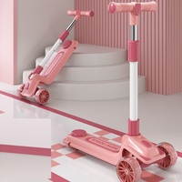 Scooter pour enfants multifonctionnel quatre-en-un 1-6 ans garçon et fille bébé planche à roulettes peut s'asseoir et pousser planche à roulettes pour les enfants