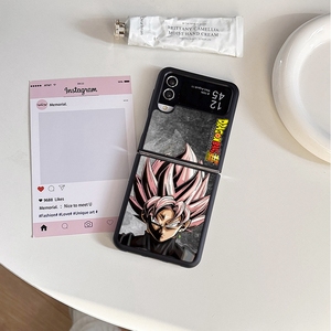 Drop Shipping Change Patterns Anime <span class=keywords><strong>Dragon</strong></span> <span class=keywords><strong>Ball</strong></span> Wukong Cover Cases Emballage pour Samsung pour Galaxy <span class=keywords><strong>Z</strong></span> Flip 3/4/5/6 - Product Image 5