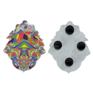 Alfileres de insignia chapados en negro personalizados para cada ocasión Diseños personalizados de alta calidad, precios asequibles y envío rápido - Product Image 6