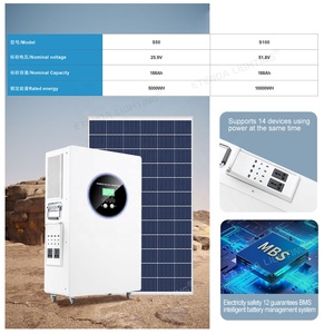 Pure Sine Wave Hybrid Solar <b>Energy</b> <b>Storage</b> <b>System</b> 5KW 10KW MPPT Power Off Grid Full Set Price for Home Mobile Solar Portable Air - Product Image 1