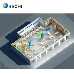 RECHI, tienda de electrónica personalizada, diseño de interiores, tienda de teléfono móvil, Mostrador de venta al por menor y vitrina de accesorios para teléfono - Product Image 6