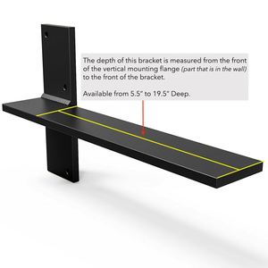 WEKIS Support de table/banc en métal robuste de haute qualité, réglable en angle, revêtement noir, capacité 75 lbs - Product Image 2