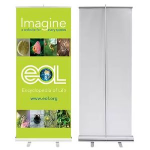 Banner Retráctil Portátil Personalizado, Rollo de Aluminio Resistente para Exhibición Independiente para Promociones Publicitarias - Product Image 4