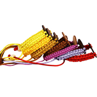 Bracelet NFC personnalisé en tissu, carte de visite en bois, porte-clés RFID, bracelet numérique en bambou pour l'identification