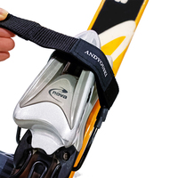 Sangles de fixation de ski solides et fiables, vente directe d'usine pour un équipement de ski sécurisé