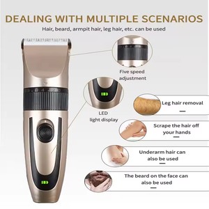 Cortadora de pelo eléctrica, <span class=keywords><strong>para</strong></span> el hogar afeitadora, cortadora de pelo <span class=keywords><strong>para</strong></span> hombres, afeitadoras recargables profesionales, máquina <span class=keywords><strong>para</strong></span> cortar cabello de peluquero - Product Image 4