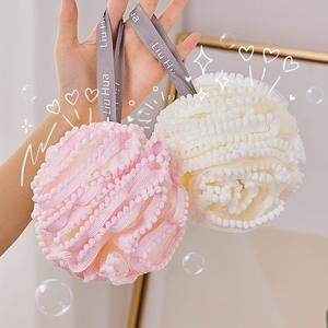 Éponge de bain LiuHua en forme de fleur, douce et exfoliante, pour hommes, femmes et enfants, à suspendre - Product Image 1