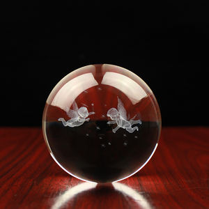 สวย3D เลเซอร์คริสตัล Ball ศิลปะจีนเครื่องประดับสำหรับขาย - Product Image 5