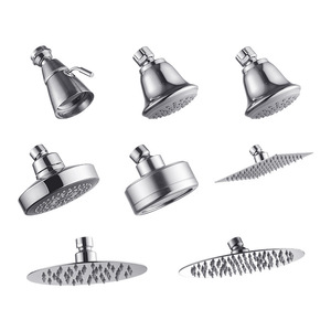 2025 nouveau Kit de pommeau de douche de galvanoplastie chromée à Phase unique 10 pouces pluie ABS plafond supérieur pommeau de douche pour hôtel - Product Image 6