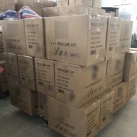 Ensemble de manucure et pédicure jetable en gros pour salon de manucure