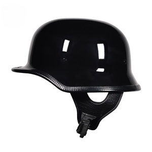Casque allemand de <span class=keywords><strong>moto</strong></span> Hommes et femmes Casque de <span class=keywords><strong>gourde</strong></span> Cruise Motorcycle Protective Riding Breathable Light Half Helmet - Product Image 5