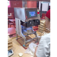 110v/220v atasan meja buatan tangan gaya pembungkus pangsit pembuat bulat Roti Chapati Tortilla mie Gyoza Wonton kulit pangsit