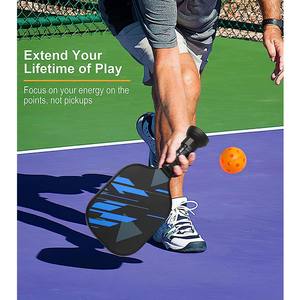 Petit récupérateur de balles de pickleball portable en silicone, accessoires de <span class=keywords><strong>sport</strong></span> pour pickleball en plein air, outil à ventouse - Product Image 5