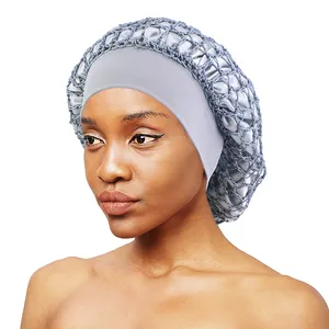 Wholesale hair sleeping net cap For Men's And Women's Fashion 