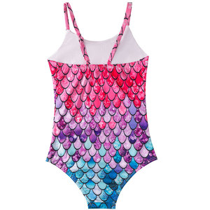 <span class=keywords><strong>Maillot</strong></span> <span class=keywords><strong>de</strong></span> <span class=keywords><strong>bain</strong></span> sirène une pièce mode UPF 50 + été enfants bébé fille - Product Image 2