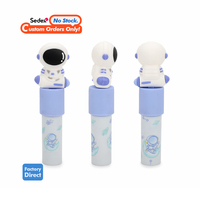 Nouvelle figurine décorative personnalisée en silicone 3D Kawaii écologique pour tube de baume à lèvres