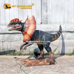 MY DINO AD-263 Parc d'attractions extérieur Modèle Dilophosaurus de dinosaure animatronique artificiel - Product Image 4
