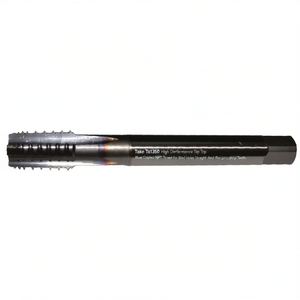 Ttake Ta1350 High Performance <b>Tap</b> Top Blue Coated Npt <b>Thread</b> For Blind Holes Straight And Reciprocating Teeth - Product Image 2