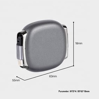 Cable de Datos Magnético Retráctil USB-C de 3 pies y 100W PD con Carga Rápida de 5A, Personalizable con Logotipo, 1m/Cable Personalizado para Escáner, Computadora, Cámara